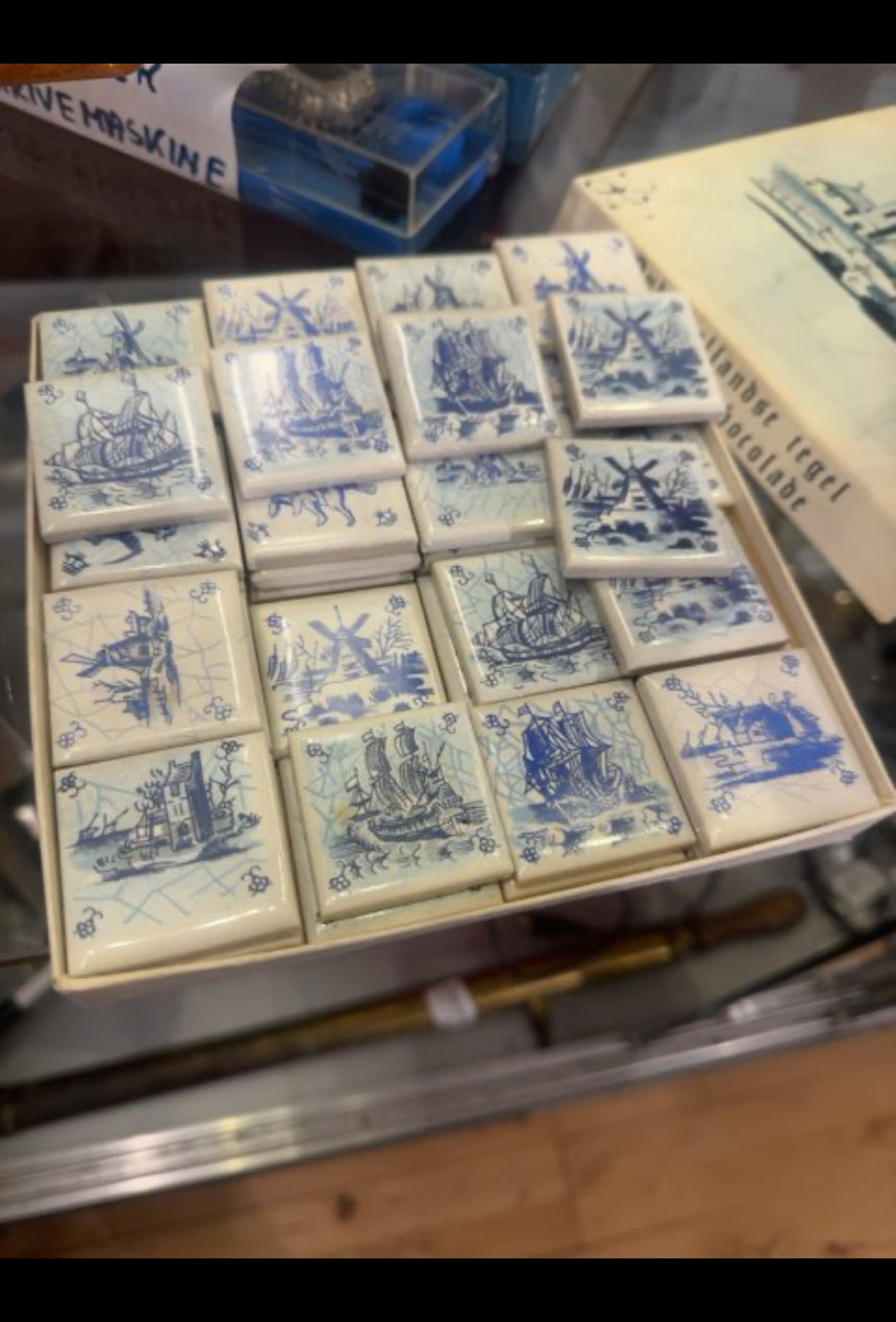 52 stk Hollandske kakler/fliser